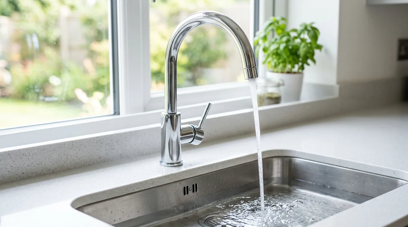 Local Plumbing Master Pros same day plumber fixing a faucet in Patterson, OH